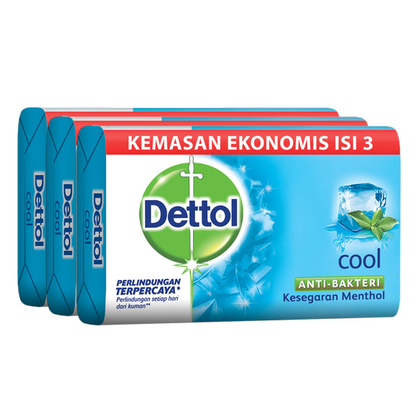 DETTOL BAR SOAP COOL 70 GR EKONOMIS