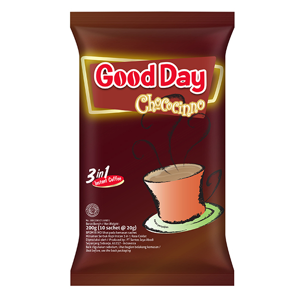 GOOD DAY 3IN1 CHOCOCINNO 10SX20G
