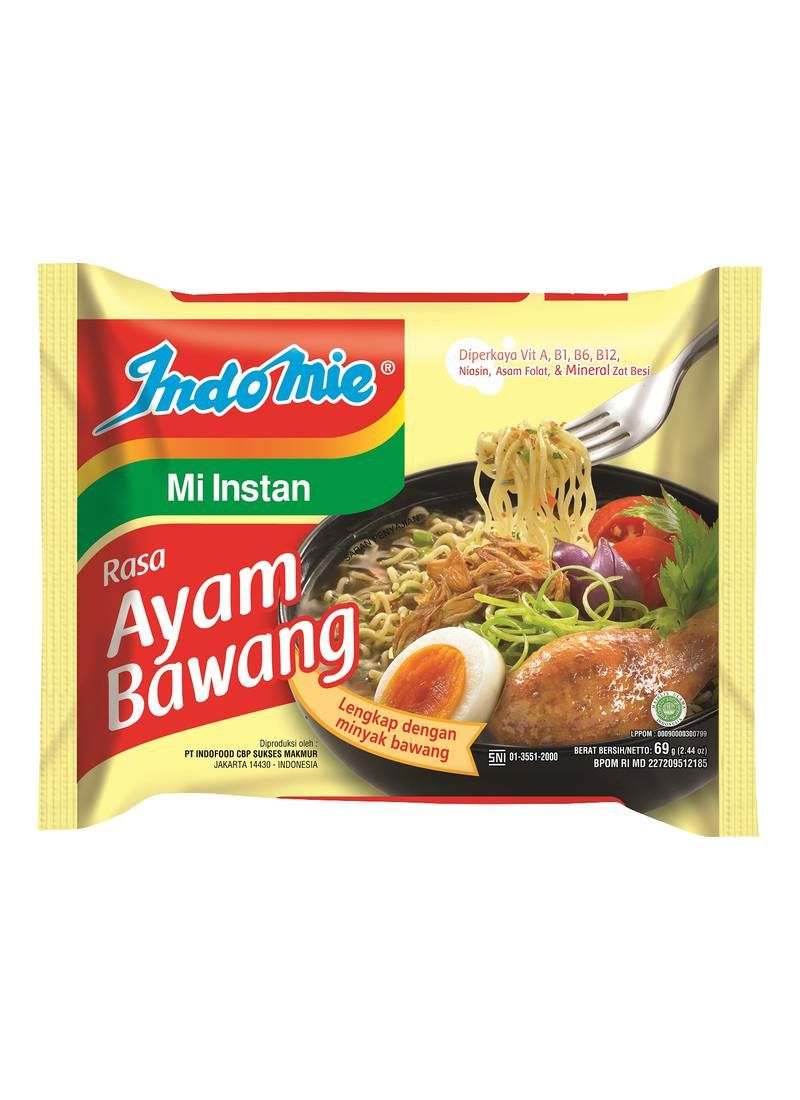 Indomie Mie Instant Ayam Bawang 69G