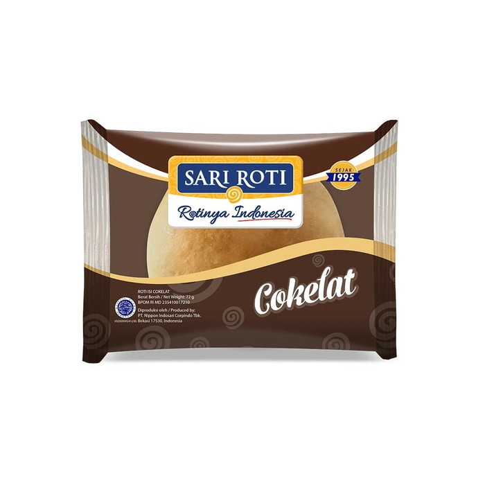 Roti isi Cokelat