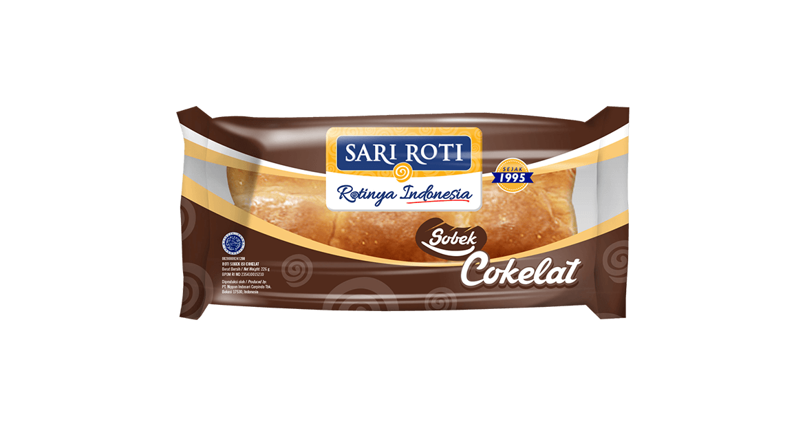 Roti Sobek Coklat